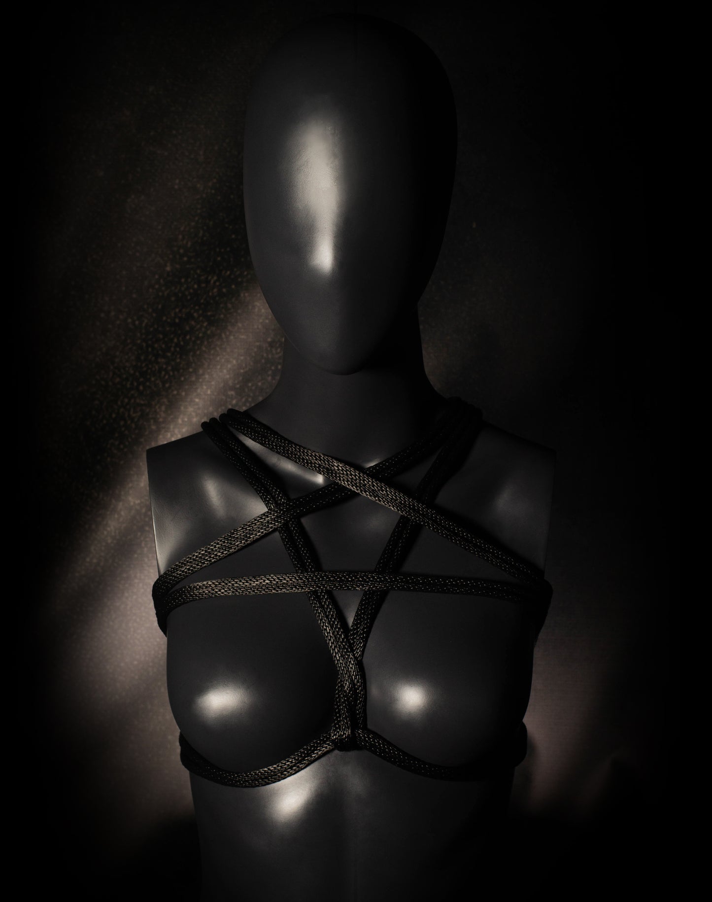 Black Oblivion - Nylon Bondage Rope 1/4" 6mm