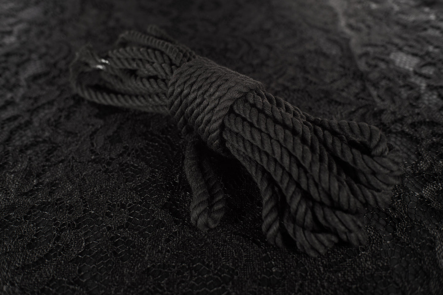 Black 6mm Soft Polyester (SYRR) Bondage Rope