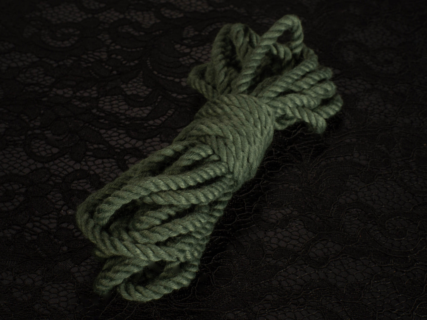 Olive 6mm Soft Polyester (SYRR) Bondage Rope