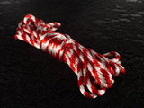 Candy Cane (Blacklight/UV) Xmas Nylon Bondage Rope 1/4" 6mm