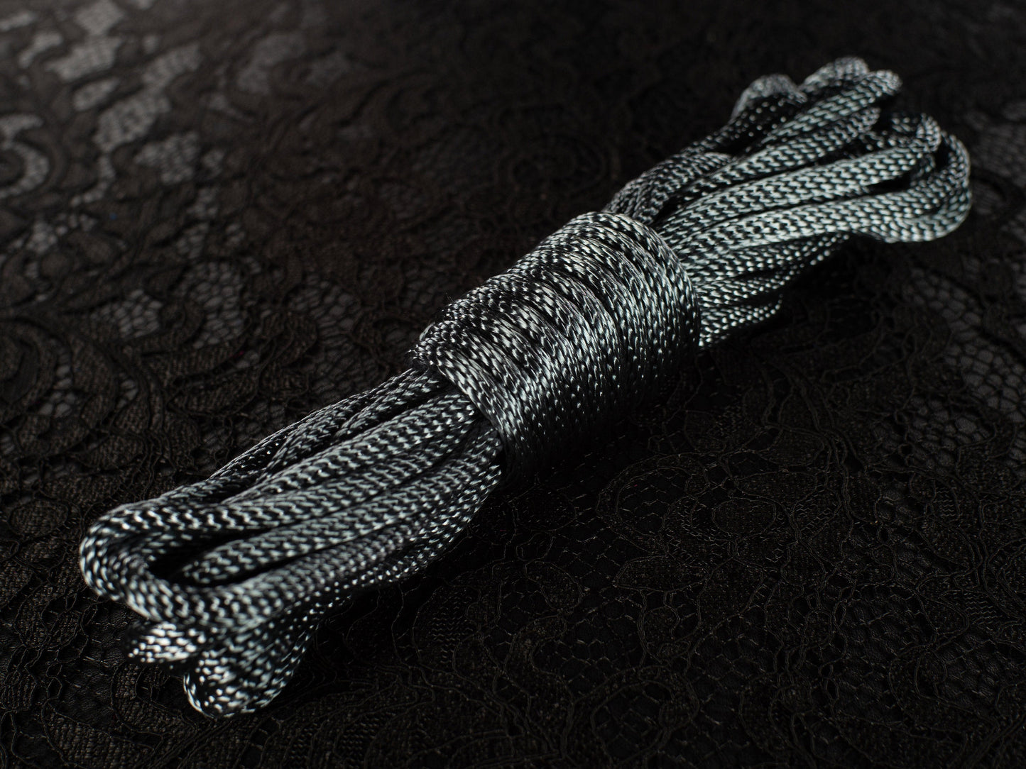 Gothic Gunmetal - Nylon Bondage Rope 1/4" 6mm