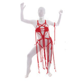 Crimson Red Nylon Rope for Suspiria Rope Dress / The Duchy promo