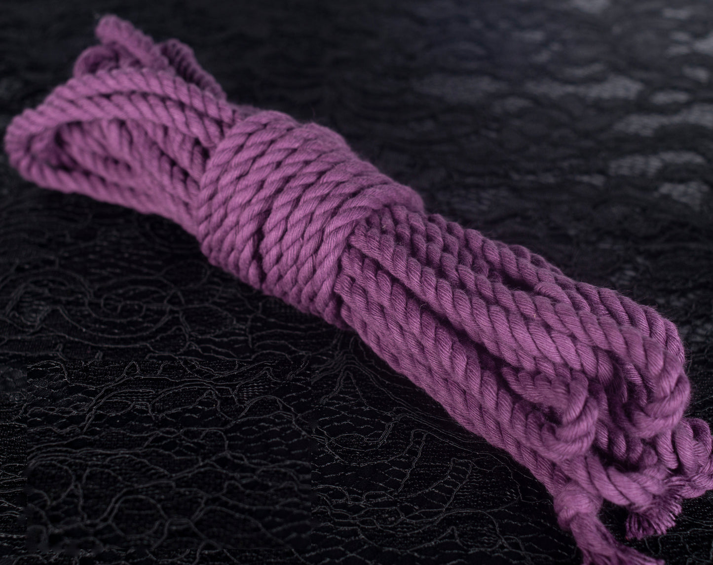 Mulberry Purple Twisted Cotton Rope Set