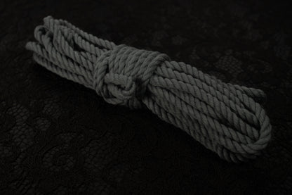 Charcoal Twisted Cotton Rope Set