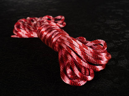 Strawberry Swirl - Nylon Bondage Rope 1/4" 6mm