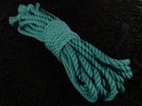 Aegean Teal Pastel Twisted Cotton Rope Set