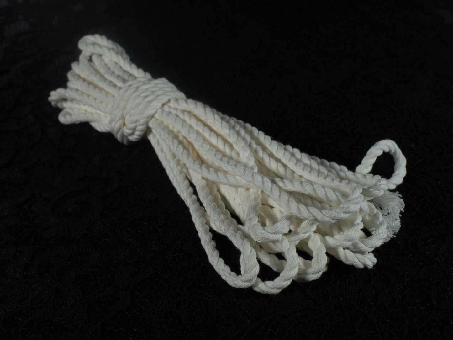 Glacier White Twisted Cotton Rope Set