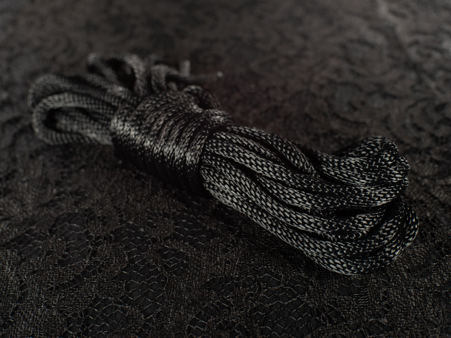 Black Oblivion -  Nylon Bondage Rope 1/4" 6mm