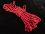 Imperial Red Twisted Cotton Rope Set