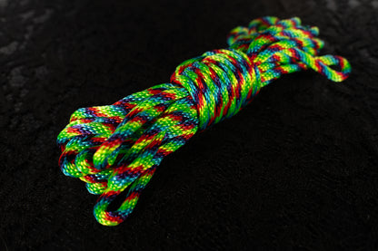 Rainbow Pride - Nylon Bondage Rope 1/4" 6mm