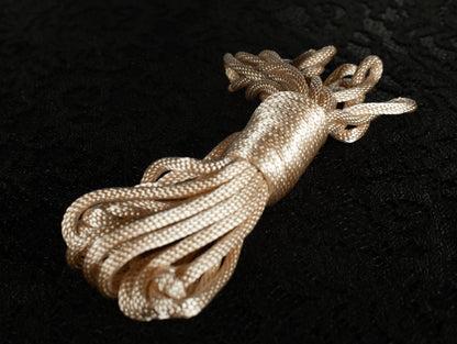 Infernal Ivory - Nylon Bondage Rope 1/4" 6mm