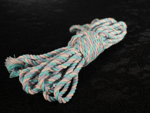 Cotton Candy Pastel Twisted Cotton Rope Set