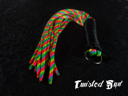 Mini Silky Soft Nylon Rope Flogger