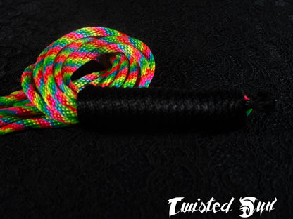Mini Silky Soft Nylon Rope Flogger