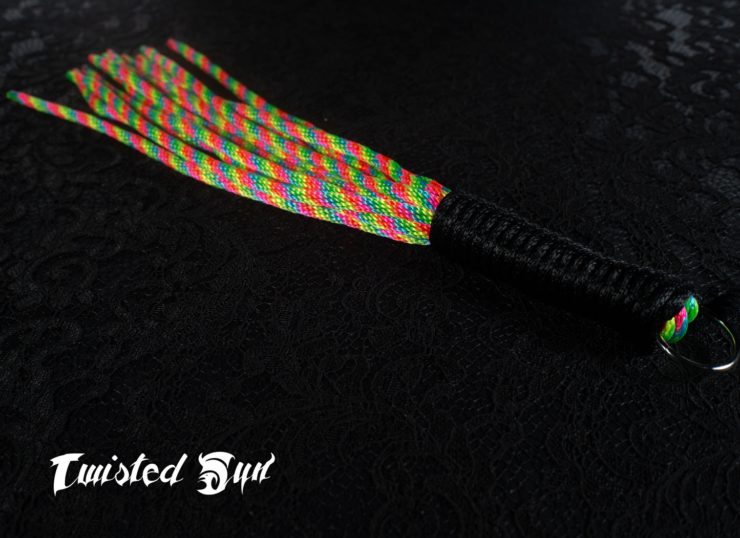 Mini Silky Soft Nylon Rope Flogger
