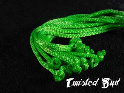Mini Silky Soft Nylon Rope Flogger