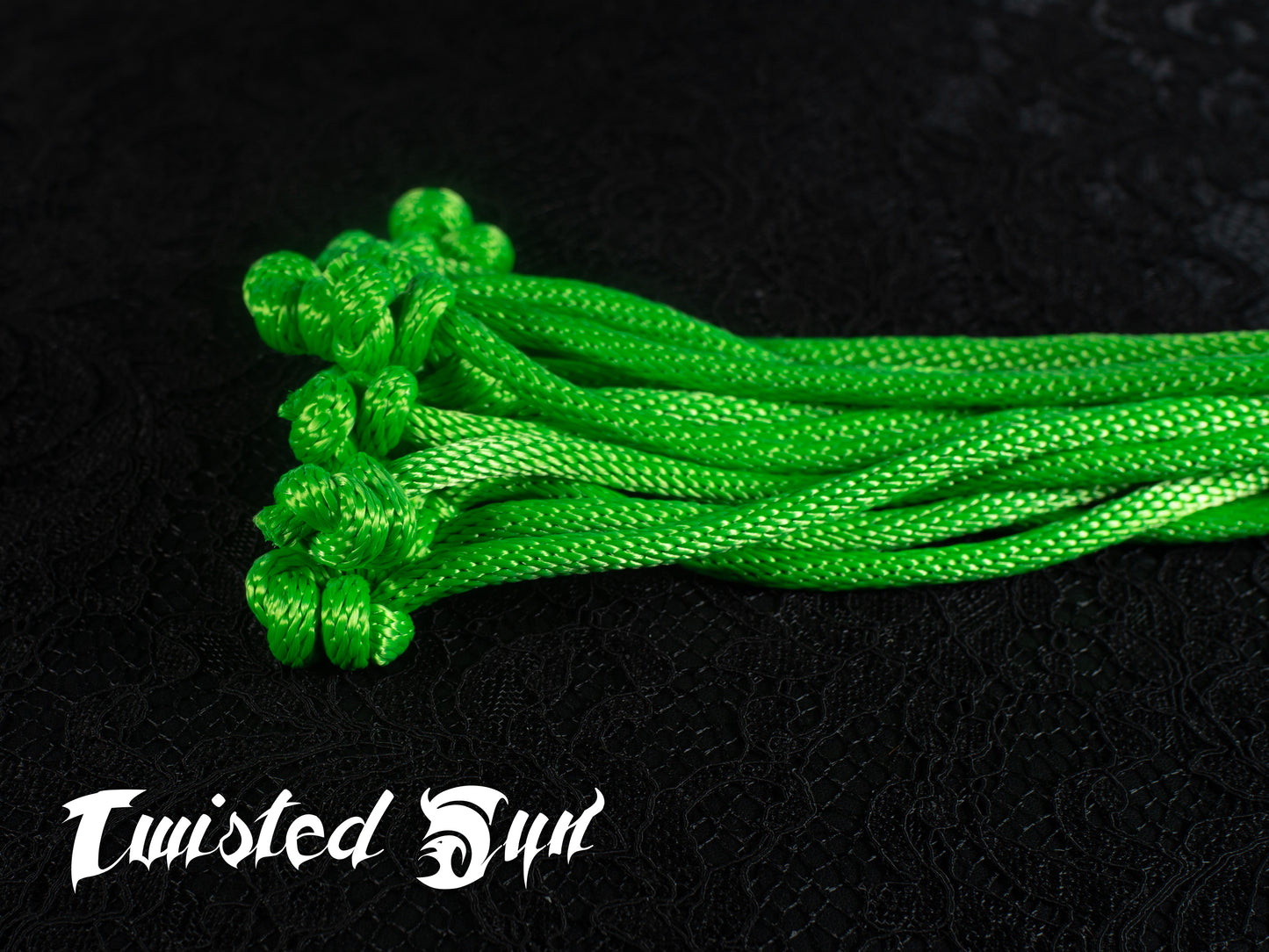 Mini Silky Soft Nylon Rope Flogger
