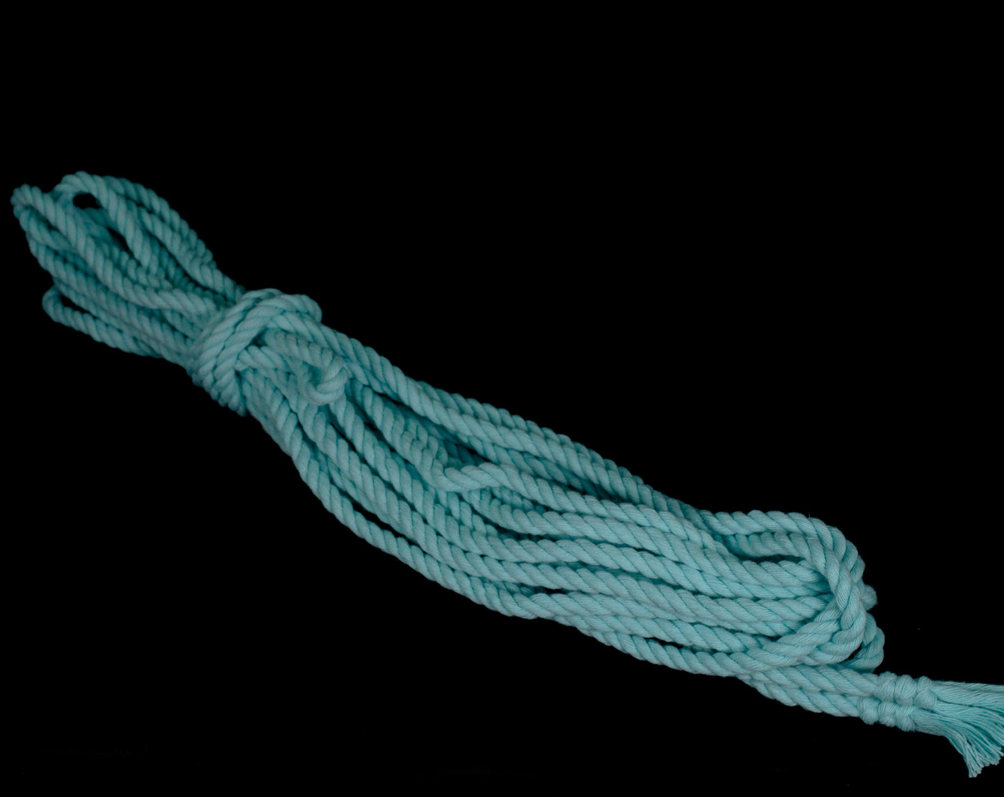 Soft Teal Pastel Twisted Cotton Rope Set