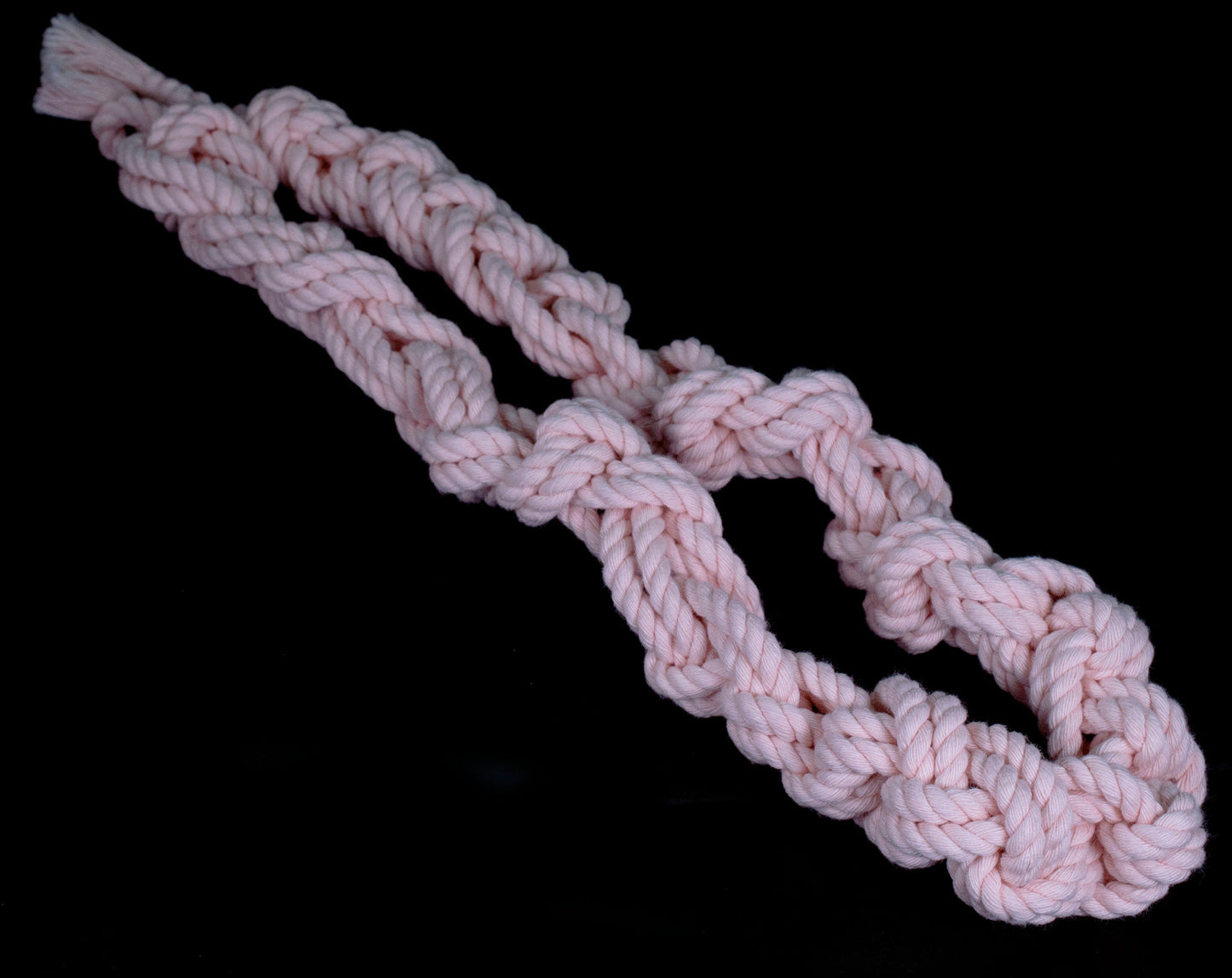 Pastel Pink Twisted Cotton Rope Set