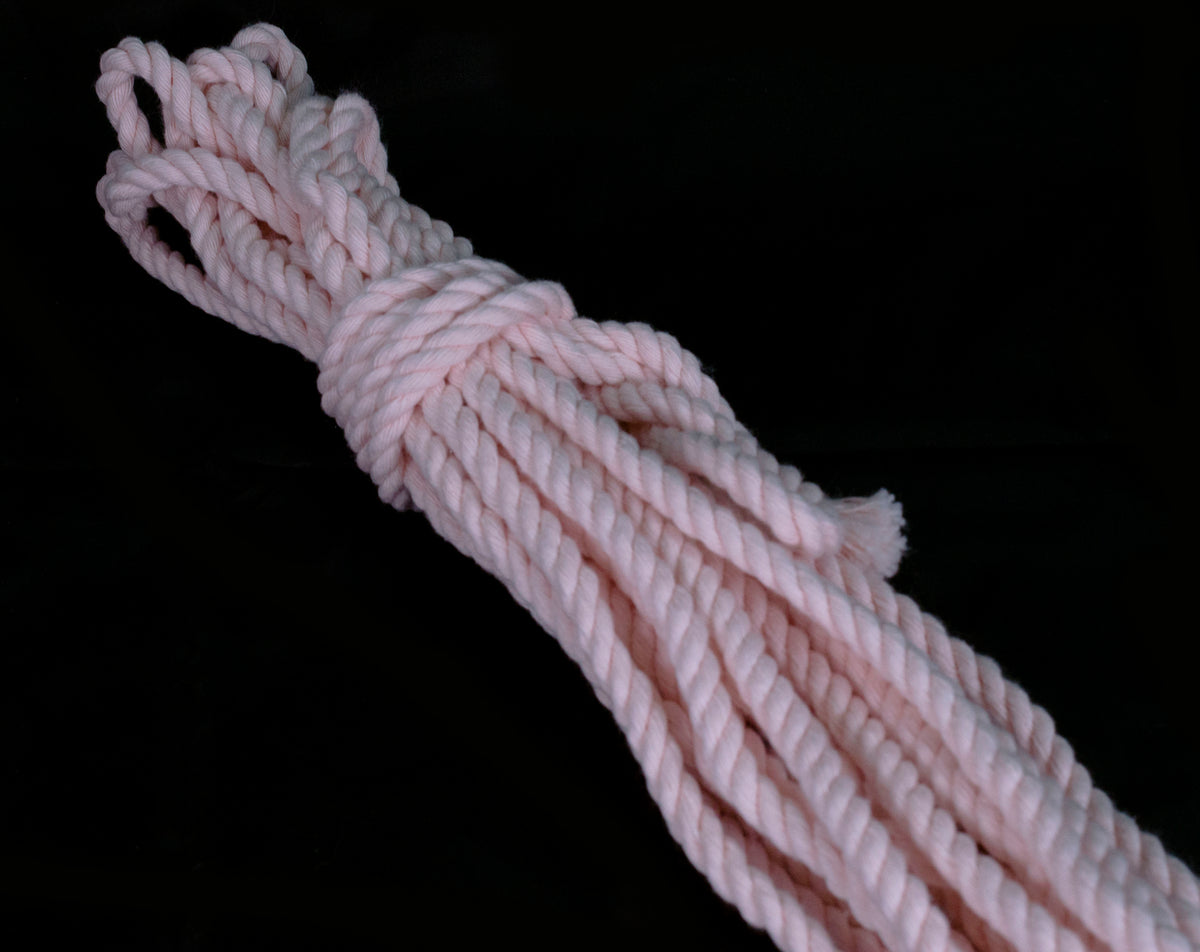 Pastel Pink Twisted Cotton Rope Set - Twisted Syn