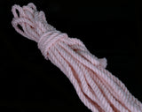 Pastel Pink Twisted Cotton Rope Set