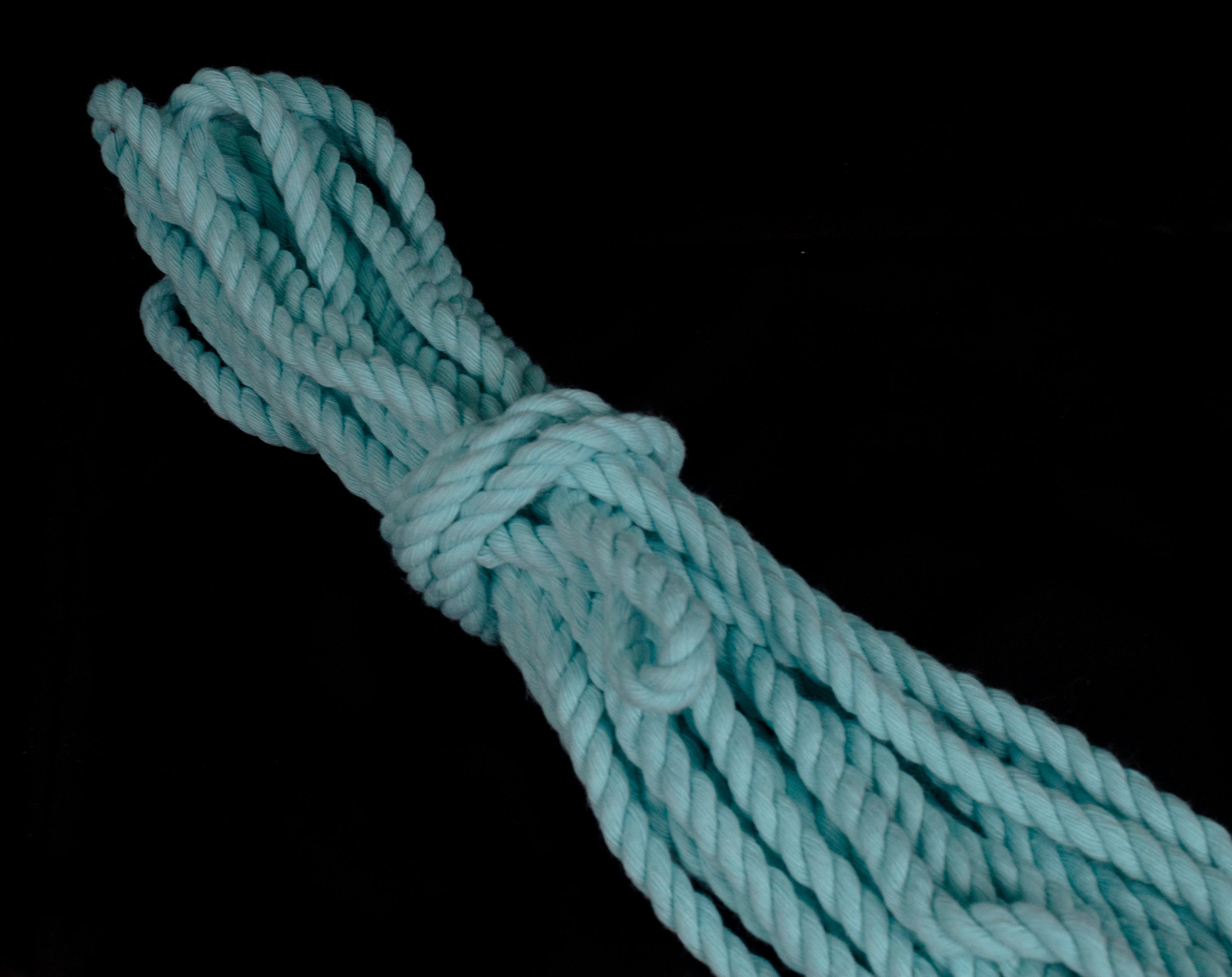 Soft Teal Pastel Twisted Cotton Rope Set – Twisted Syn