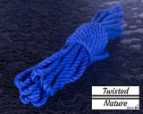 Electric Blue Twisted Cotton Rope Set