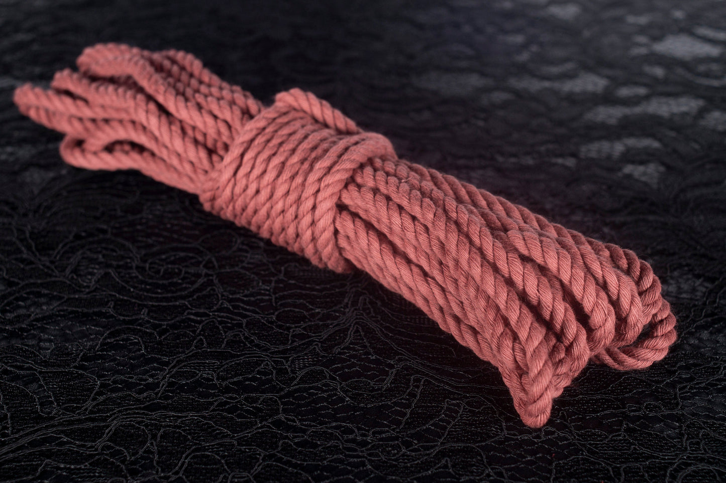 Marsala Wine Twisted Cotton Rope Set