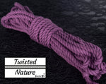 Mulberry Purple Twisted Cotton Rope Set