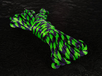 Villainous - Blacklight/UV Nylon Bondage Rope 1/4" 6mm